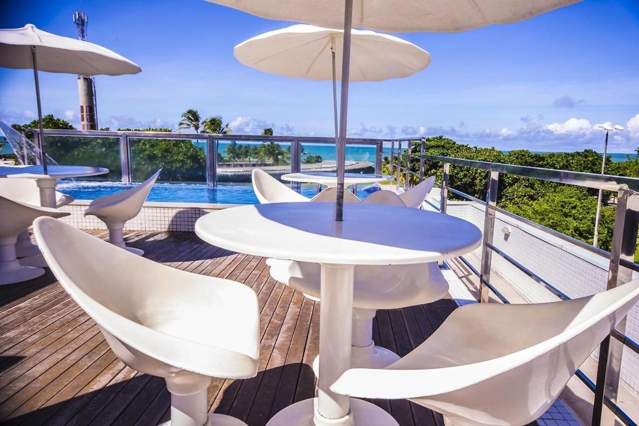 Israel Tambau- Apto Luxuoso- Em Frente Ao Mar Com Varanda โจเอาเปสโซอา ภายนอก รูปภาพ